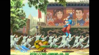 Street Fighter Alpha 3 / arcade opening intro & attract mode / 1998