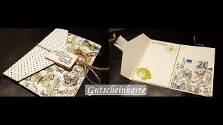 Gutscheinkarte | Geldkarte | Geburtstagskarte | Tutorial