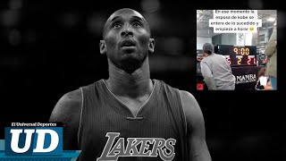 Supuesto video de Vanessa Bryant cuando se entera del fallecimiento de Kobe y su hija