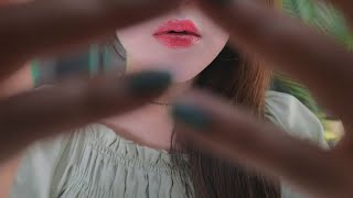 ASMR Face Massage with Close Inaudible Whispering???? (Skincare, SPA, Personal Attention, 4K)