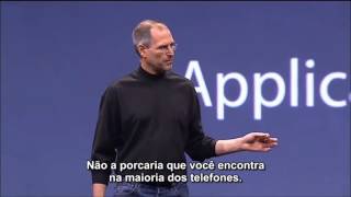 Steve Jobs apresenta primeiro iPhone legendado 2007 - lançamento de produto