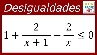 DESIGUALDADES RACIONALES - Ejercicio 2