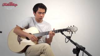 Lowden F-50C Fan Fret Bevel, Alpine/Cuban Mahogany at The Fellowship of Acoustics