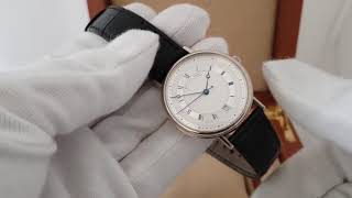 Обзор оригинальных часов Breguet 5930bb/12/986 Classique в белом золоте!