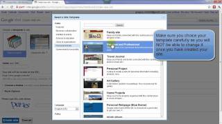 Part 1 of 3 Create a Website for your Students Using Google Sites