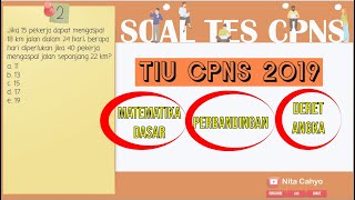 TIU CPNS 2019 | kisi kisi soal cpns 2020