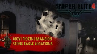 SNIPER ELITE 4 - STONE EAGLE LOCATIONS. 7 -  Giovi Fiorini Mansion