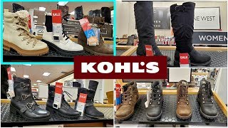 KOHL'S BOOTS SHOE SHOPPING FALL / WINTER * SHOP WITH ME * 2019
