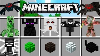 Minecraft - TITANES MOD - Creeper MUTANTE, Enderman con cuernos y más!!