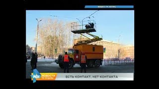 Эвакуатор оставил на 7 часов Ангарск без трамваев