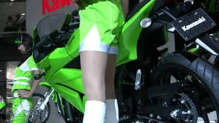 TMS2007　カワサキブースコンパニオン、藤原明子ちゃん