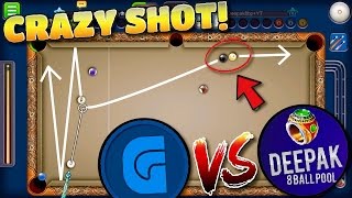 8 Ball Pool - GameOnTom VS Deepak 8BP | Kraken Cue Gameplay (Trick Shots/Bank Shots)