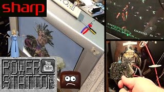 SHARP на ремонте (гаснет экран) + как открыть сервисное меню