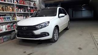 Лада Гранта Люкс FL 2019. Небольшой обзор. Установка сигнализации с автозапуском. Своими руками. DIY