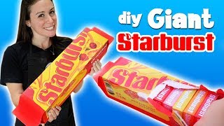 DIY GIANT STARBURST - WE SURPRISE A KID