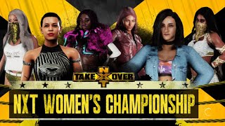 WWE 2K18 | Lumberjack Match - Bianca Belair Vs Dakota Kai [NXT Women’s Championship]