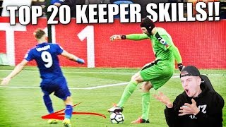 TOP 20 ZIEKSTE KEEPER SKILLS IN VOETBAL!!