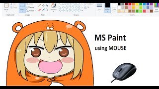 [SpeedPaint] Himouto! Umaru-chan using MS Paint with mouse