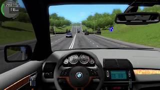 Едем за посылкой с алиэкспресс в city car driving + играем на руле Рп ситуация