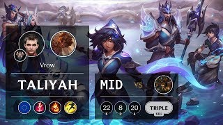Taliyah Mid vs Cassiopeia - EUW Challenger Patch 10.2