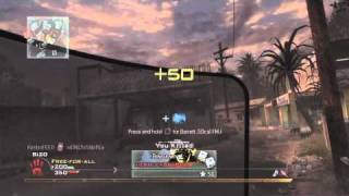 MW2 - Throwing Knife Only Nuke!!!