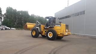 Фронтальный погрузчик John Deere WL56 – продается на HEAVY FAIR! Видео диагностика погрузчика