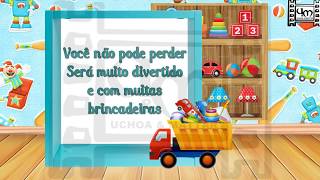 MODELO CONVITE TEMA BRINQUEDOS