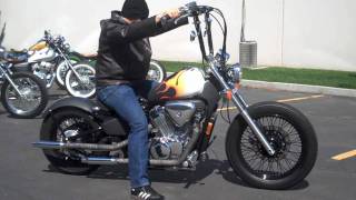Honda Shadow VLX 600 Bobber Ride HD