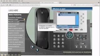 Cisco 7945 & 7965  Téléphoner français Phone training