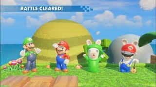 Mario + Rabbids Kingdom Battle Playthrough Part 20 (EXTRA #9  - Ancient Gardens Co-op Challenges)