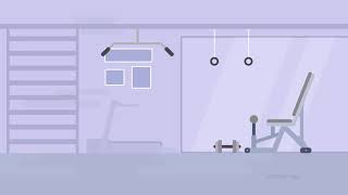 Футаж для видеомонтажа: Gym/гимнастический зал #2