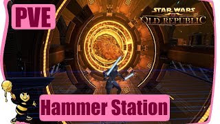 SWTOR 2017 Gamplay Walkthrough PVE FLASHPOINT - Hammer Station | Sorcerer Healer