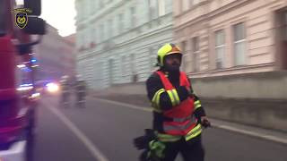 HZS KVK: Požár v karlovarském luxusním hotelu Thermal