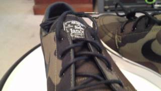 NIKE Stefan Janoski Low - Iguana / Black - Camo colorway