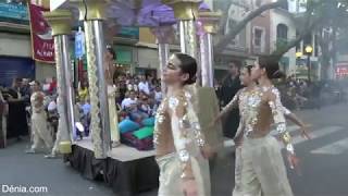Desfile de gala Moros y Cristianos Dénia 2017: Capitanía mora - Filà Amazigh