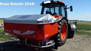 Nowe nabytki 2018! Kubota M5091||Unia Roller Up 3||Rauch Axis 30.2 Q