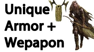 Skyrim : Easy Unique Weapons and Armor Guide
