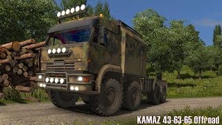 ETS2 v1.26 ★ KAMAZ 43-63-65 Offroad ★ Mod Vorstellung [Deutsch/HD]