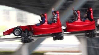 Formula Rossa Off Ride at Ferrari World Abu Dhabi UAE (full HD)