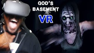 EXPLORE THE DEPTHS OF GOD'S BASEMENT IN VR
