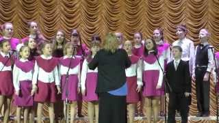 "Звонкие голоса", 13.03.2015г., средний хор музыкальной школы №2