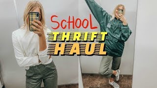 Back To School TRY-ON Thrift Haul!