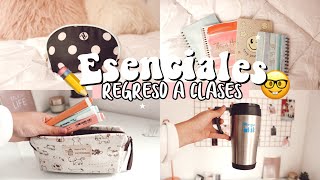 TIPS PARA EL REGRESO A CLASES: 5 esenciales para la escuela y Universidad