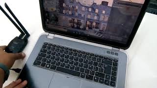 test de la carte Wi-Fi EDUP Ralink RT3070L USB réseau sans fil wifi carte avec double deux 6dbi