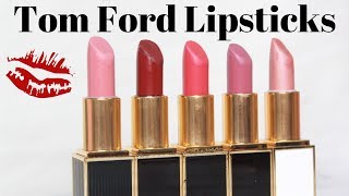 BIYW Review Chapter: #47 TOM FORD LIPSTICKS SWATCH & REVIEW