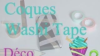 Décoration de coques de téléphone en Washi Tape