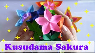 KUSUDAMA FLOR DE CEREJEIRA - SAKURA