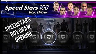 Speedstars 150 stars box draw opening in PES 2018 Mobile