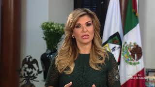Mensaje de la Gobernadora Claudia Pavlovich sobre proceso electoral del 1 julio de 2018