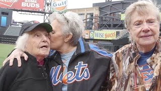 The Mets' Oldest Fans Get Honored After Emotional Tour of Citi Field | New York Post Sports